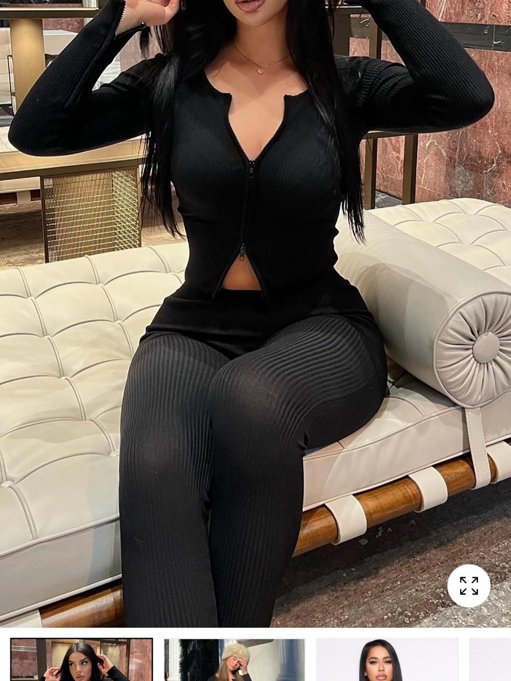 Wrong Way Sweater Pant Set - Picture 3 of 17